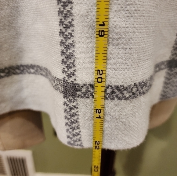 Adrienne Vittadini‎ Gray White Sweater Large - Picture 6 of 13